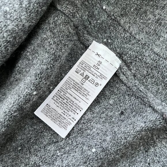 NWT Old Navy Donegal Open Cardigan (Gray) XS - Picture 4 of 8